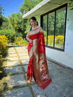 Load image into Gallery viewer, Gauri (Premium Banarasi Paithani)
