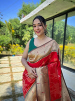 Load image into Gallery viewer, Gauri (Premium Banarasi Paithani)
