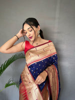 Load image into Gallery viewer, Ira (Premium Polka Paithani Silk)
