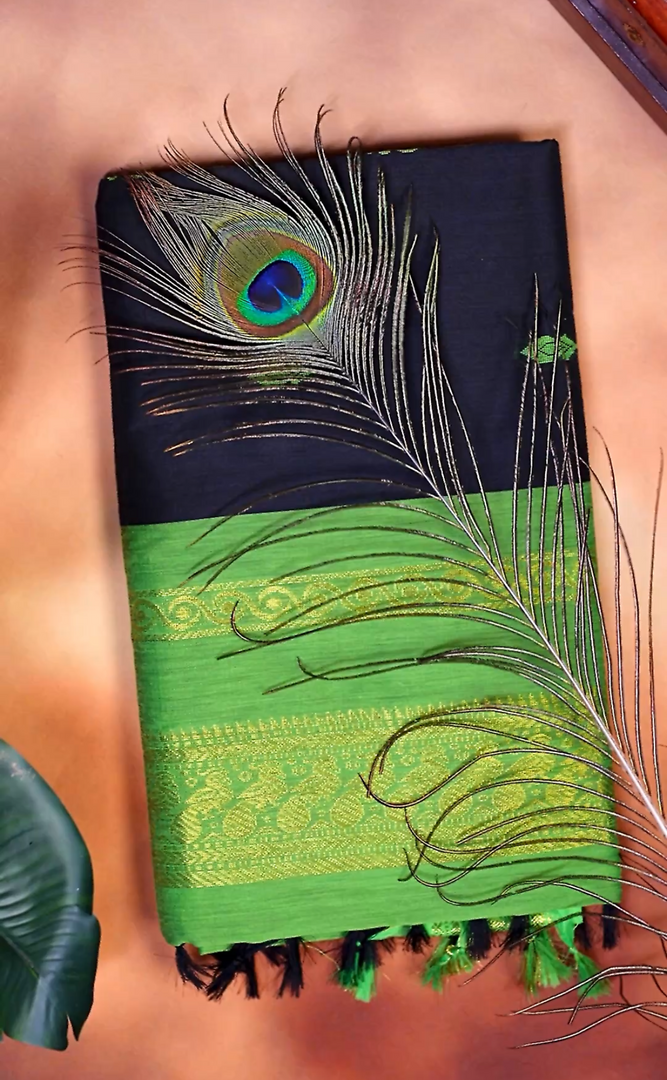 Nipuna - निपुण (Premium Handloom Gadwal Silk Cotton)