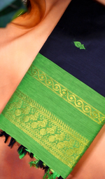 Load image into Gallery viewer, Nipuna - निपुण (Premium Handloom Gadwal Silk Cotton)