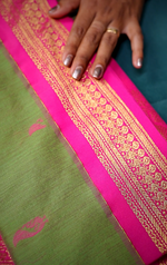 Load image into Gallery viewer, Sundhari - ಸುಂದರಿ (Premium Handloom Gadwal Silk Cotton)
