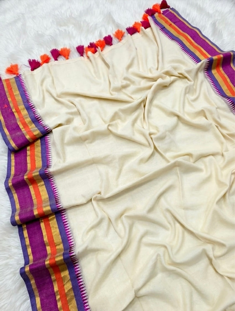 Jonpuri - ജോൺപുരി (Premium 120 Count Kerala Onam Mul Cotton)