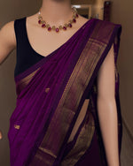 Load image into Gallery viewer, Yashika - యాషిక (Premium Handloom Gadwal Silk Cotton)
