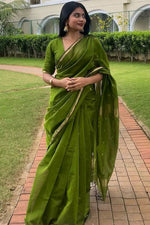 Load image into Gallery viewer, Pragya - प्रज्ञा (Premium Maheswari Silk Cotton)
