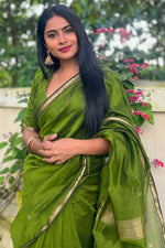 Load image into Gallery viewer, Pragya - प्रज्ञा (Premium Maheswari Silk Cotton)
