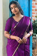 Load image into Gallery viewer, Sujatha - സുജാത (Premium Maheswari Silk Cotton)

