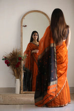 Load image into Gallery viewer, Amrita - अमृता (Premium Maheswari Silk Cotton)
