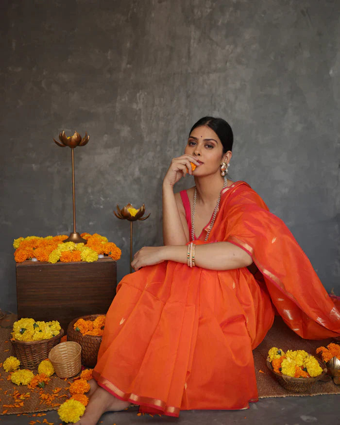 Karuna - കരുണ (Premium Maheswari Silk Cotton)