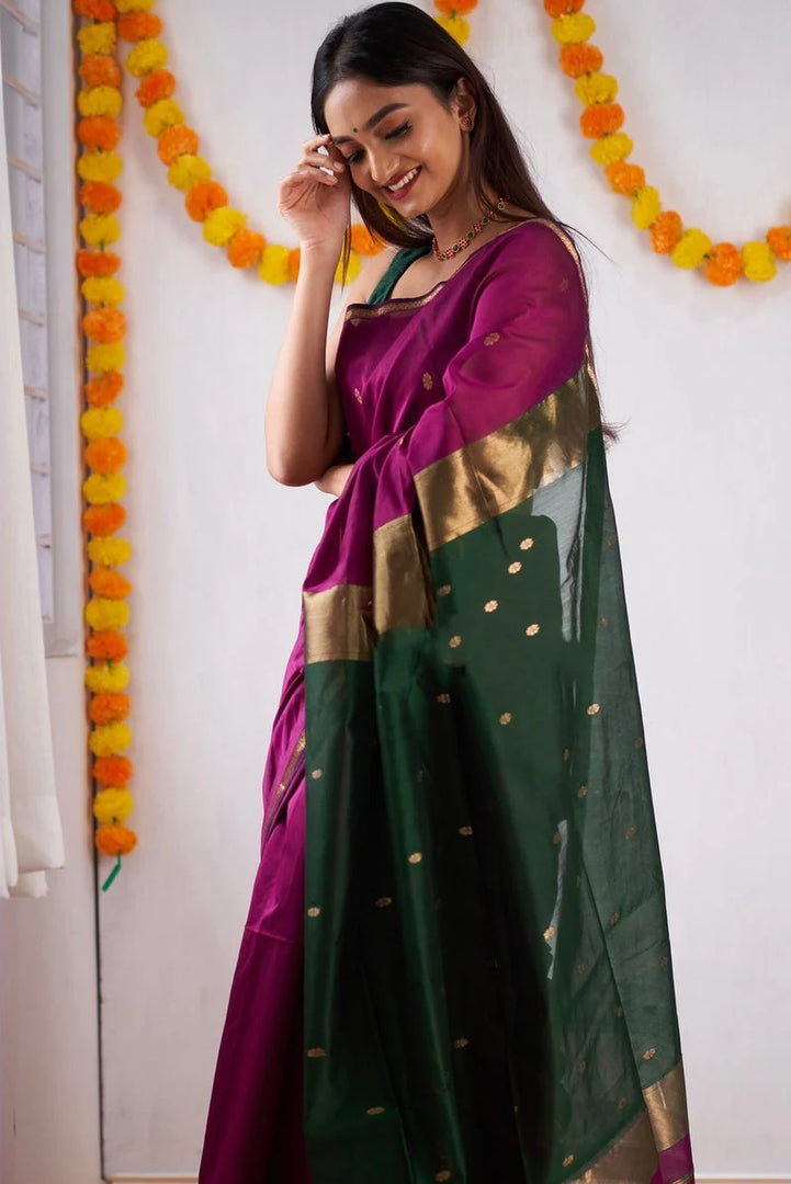 Aarna - ఆర్నా (Premium Maheswari Silk Cotton)