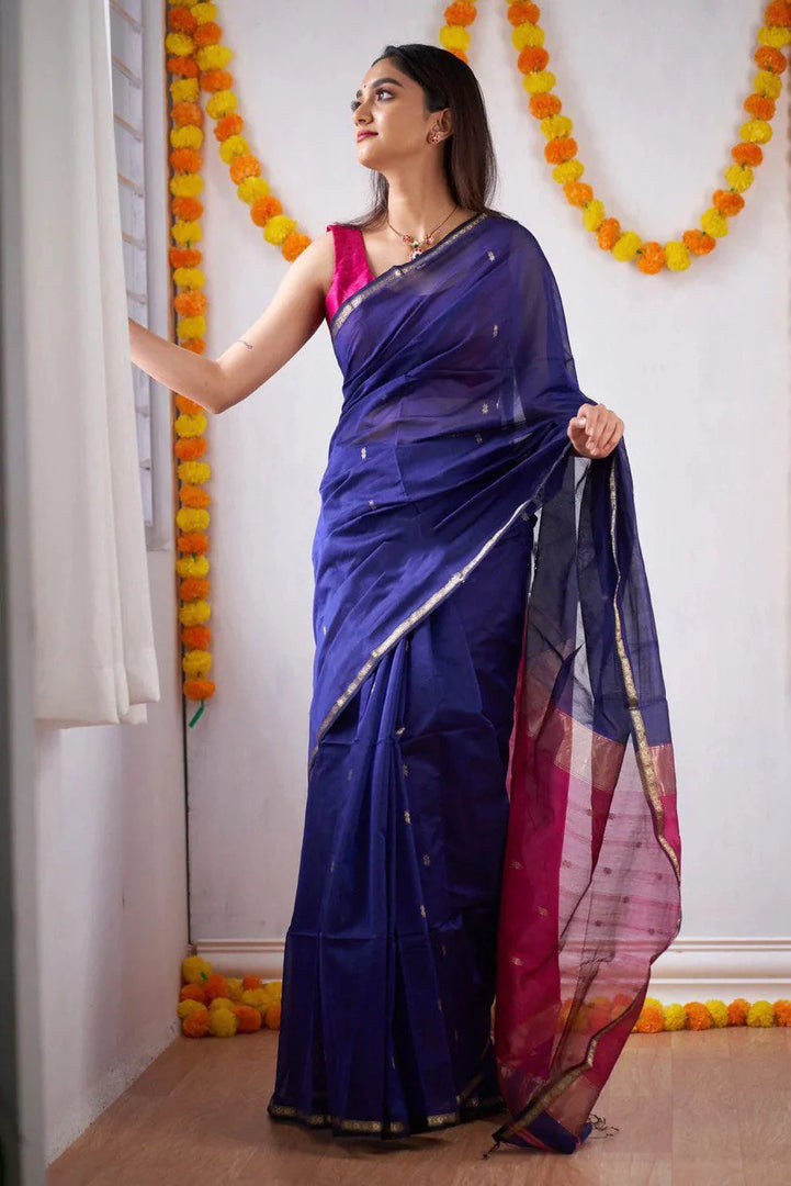 Tusharika - तुषारिका (Premium Maheswari Silk Cotton)