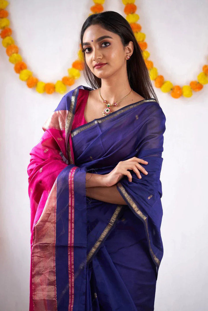 Tusharika - तुषारिका (Premium Maheswari Silk Cotton)