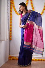 Load image into Gallery viewer, Tusharika - तुषारिका (Premium Maheswari Silk Cotton)
