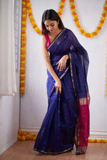 Load image into Gallery viewer, Tusharika - तुषारिका (Premium Maheswari Silk Cotton)

