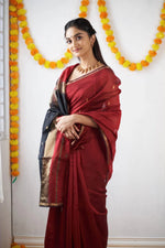Load image into Gallery viewer, Sujatha - സുജാത (Premium Maheswari Silk Cotton)
