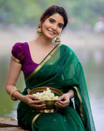 Load image into Gallery viewer, Jasleen - जसलीन (Premium Maheswari Silk Cotton)
