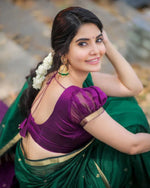 Load image into Gallery viewer, Jasleen - जसलीन (Premium Maheswari Silk Cotton)
