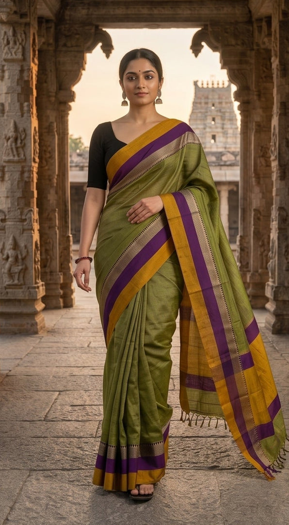 Asaveri - ആസാവേരി (Narayanpet Handloom Pure Cotton)