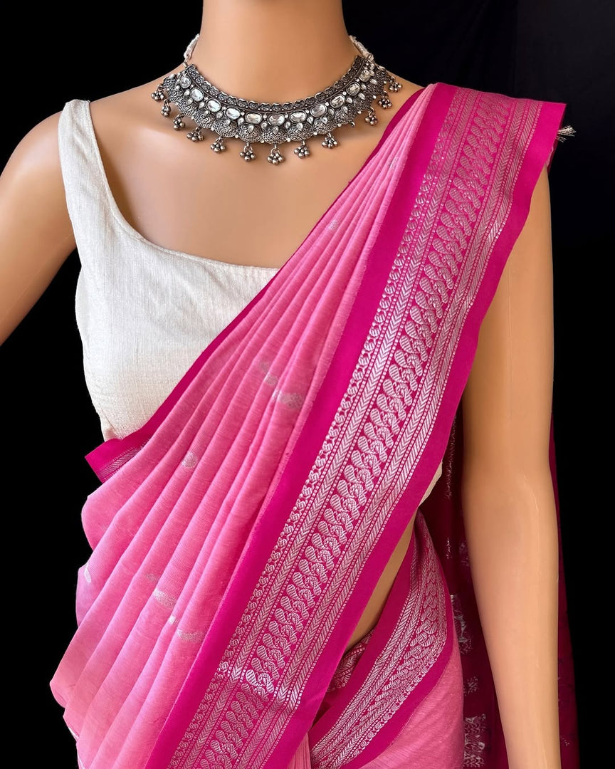 Shiksha - शिक्षा (Premium Handloom Gadwal Silk Cotton)