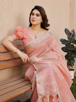 Load image into Gallery viewer, Tissue Linen Silk (Premium Quality Soft Silk)