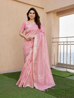 Load image into Gallery viewer, Tissue Linen Silk (Premium Quality Soft Silk)