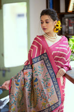 Load image into Gallery viewer, Tussar Silk Leriya (Premium Quality Soft Silk)