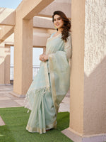 Load image into Gallery viewer, Tissue Linen Silk (Premium Quality Soft Silk)