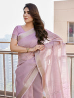 Load image into Gallery viewer, Tissue Linen Silk (Premium Quality Soft Silk)