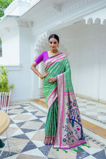 Load image into Gallery viewer, Dramatic Green (Premium Quality Silk)
