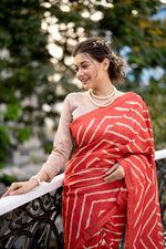 Load image into Gallery viewer, Tussar Silk Leriya (Premium Quality Soft Silk)