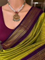 Load image into Gallery viewer, Sulabhika - ಸುಲಭಿಕಾ(Premium Handloom Checked Gadwal Silk Cotton)