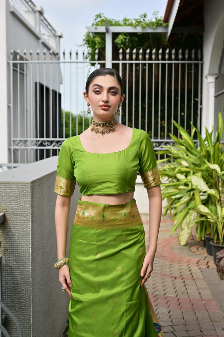 Banarasi Silk Paithani (Premium Banarasi Paithani Silk)