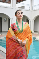 Load image into Gallery viewer, Banarasi Raw Silk (Premium Quality Soft Silk)