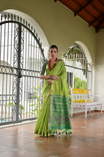 Load image into Gallery viewer, Banarasi Raw Silk (Premium Quality Soft Silk)
