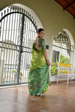 Load image into Gallery viewer, Banarasi Raw Silk (Premium Quality Soft Silk)