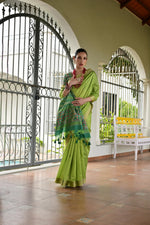 Load image into Gallery viewer, Banarasi Raw Silk (Premium Quality Soft Silk)