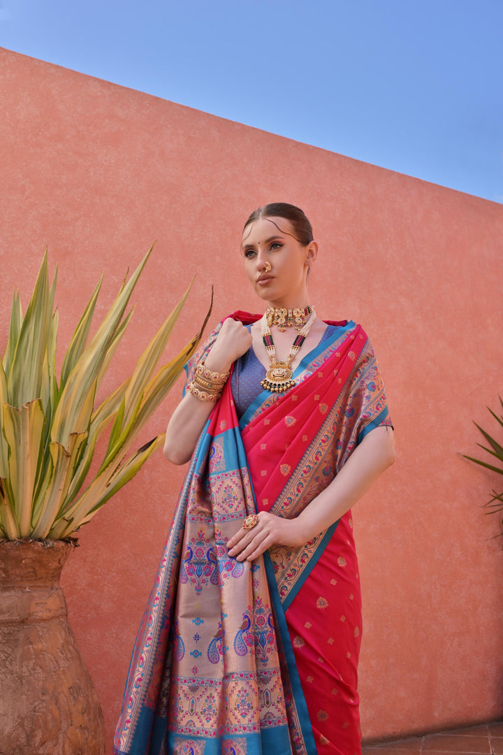 Banarasi Silk Paithani (Premium Quality Soft Silk)