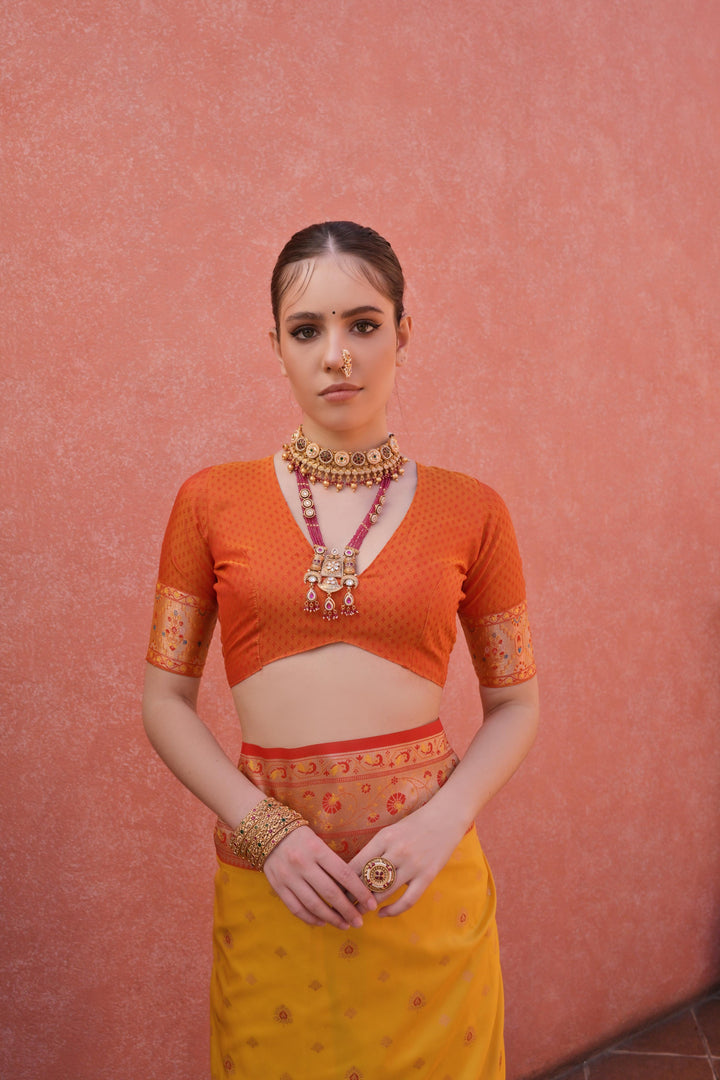 Banarasi Silk Paithani (Premium Quality Soft Silk)
