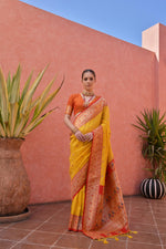 Load image into Gallery viewer, Banarasi Silk Paithani (Premium Quality Soft Silk)