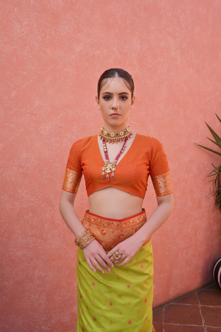 Banarasi Silk Paithani (Premium Quality Soft Silk)