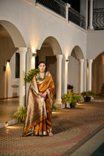 Load image into Gallery viewer, Tussar Madhubani Silk (Premium Quality Soft Silk)