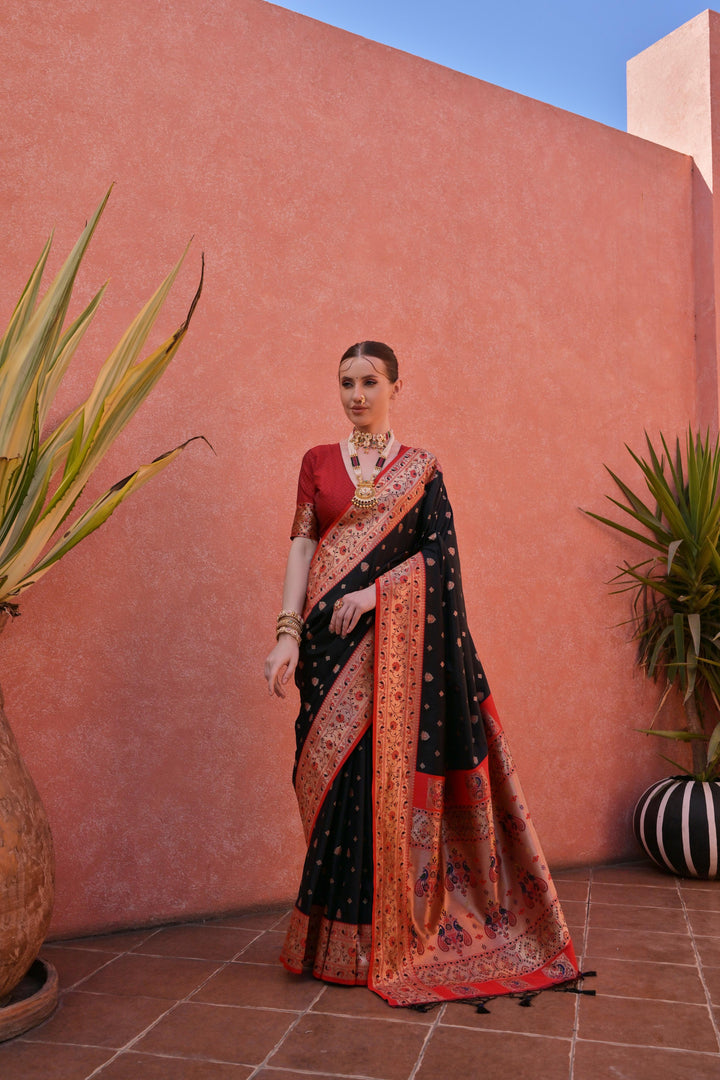 Banarasi Silk Paithani (Premium Quality Soft Silk)