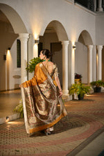 Load image into Gallery viewer, Tussar Madhubani Silk (Premium Quality Soft Silk)