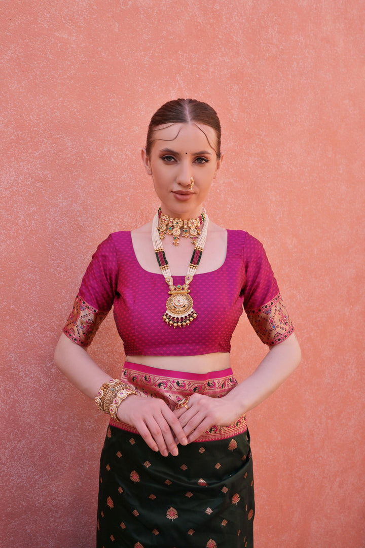 Banarasi Silk Paithani (Premium Quality Soft Silk)