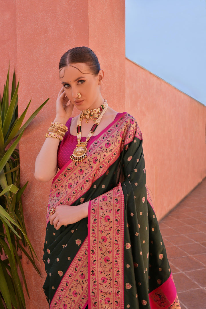 Banarasi Silk Paithani (Premium Quality Soft Silk)