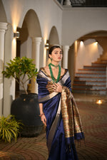 Load image into Gallery viewer, Tussar Madhubani Silk (Premium Quality Soft Silk)