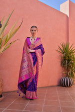 Load image into Gallery viewer, Banarasi Silk Paithani (Premium Quality Soft Silk)