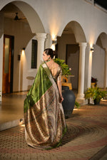 Load image into Gallery viewer, Tussar Madhubani Silk (Premium Quality Soft Silk)