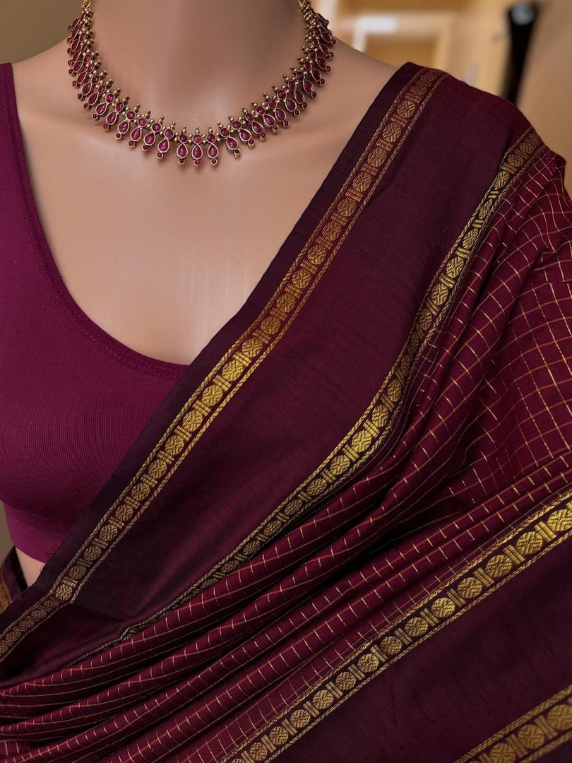 Rishipriya - ரிஷிப்ரியா (Premium Handloom Gadwal Silk Cotton)