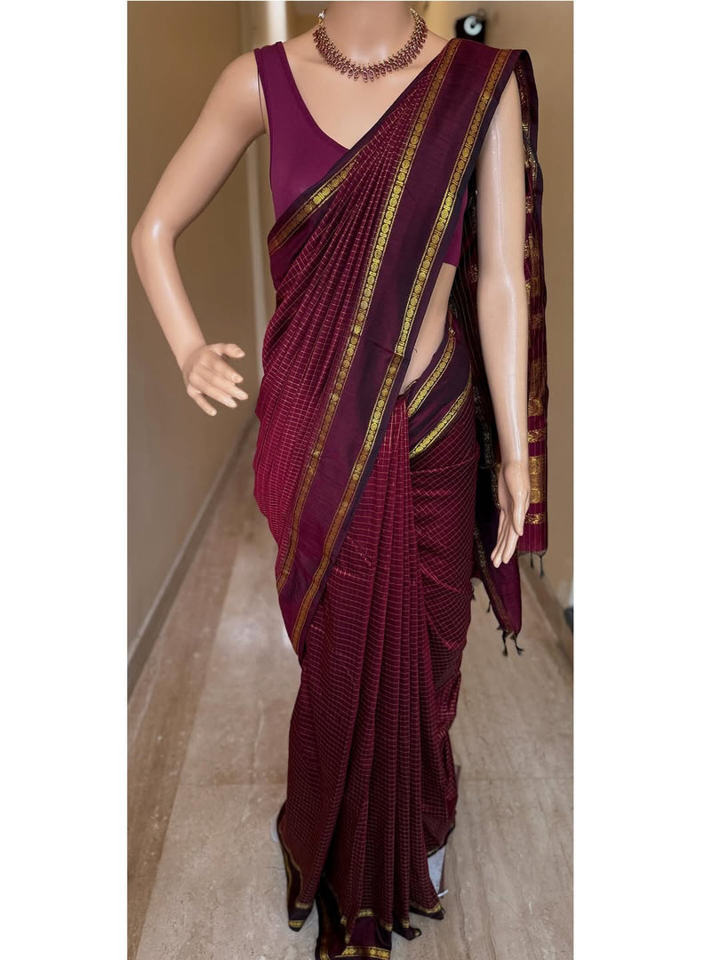 Rishipriya - ரிஷிப்ரியா (Premium Handloom Gadwal Silk Cotton)